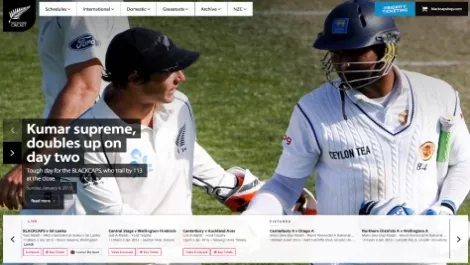 New Zealand Cricket chooses Azure for Black Caps website