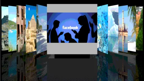 New Slideshow feature for Facebook photos