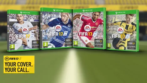 Fans to decide FIFA 17 cover star