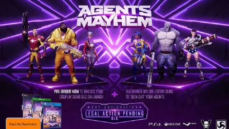 The Agents of Mayhem is a new game from the Saint's Row makers