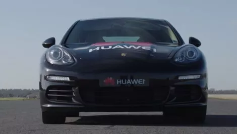 Huawei uses AI-powered smartphone to autonomously drive a car