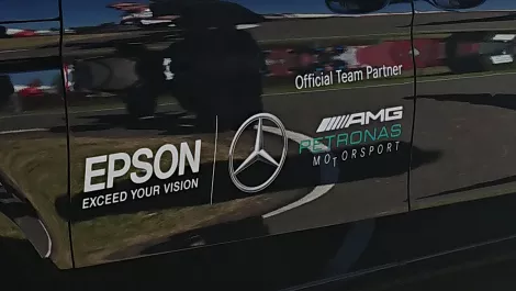 Epson's F1 partnership with Mercedes-AMG Petronas Motorsport continues