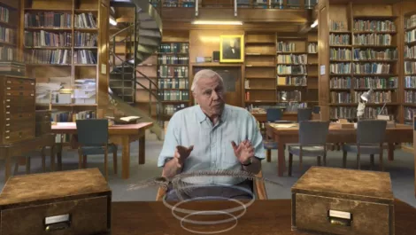 Go on a VR tour of the Natural History Museum with David Attenborough