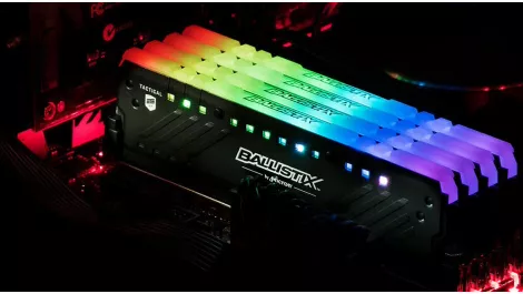 Personalise your PC with Ballistix's Tactical Tracer RGB DDR gaming memory