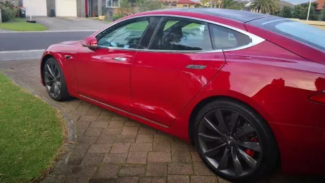 Hands-on review part one: Driving Tesla's Red Rocket Model S