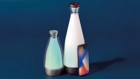 Is it an elixir? Is it a bottle? No, it's a wireless charger