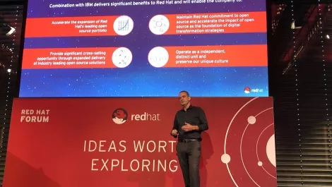 “That's the open source way!” The Red Hat Sydney Forum Keynote