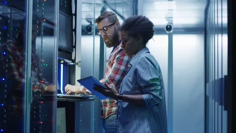 46% of financial organisations operating traditional data centres