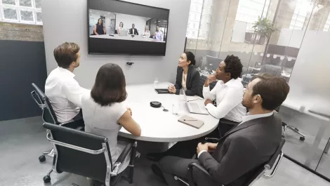 New panoramic video conference camera by Jabra