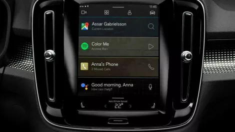 Volvo reveals new Android-powered infotainment system