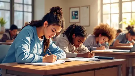 Teenagers learn more from handwritten notes than AI